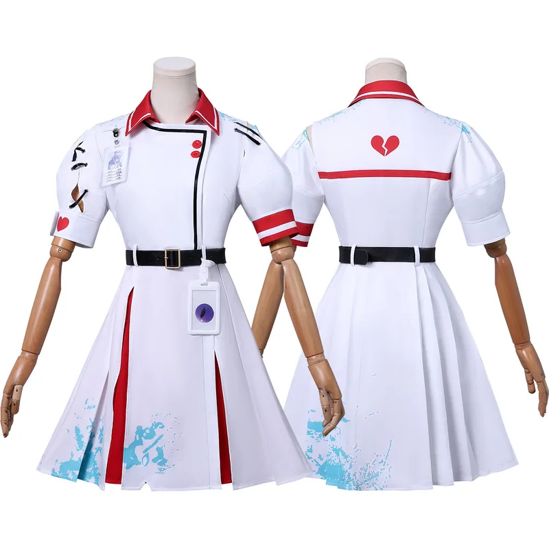 Party Games Eggy - 3'x,4'f\6/Game Heather Cosplay Costumes White Nurse