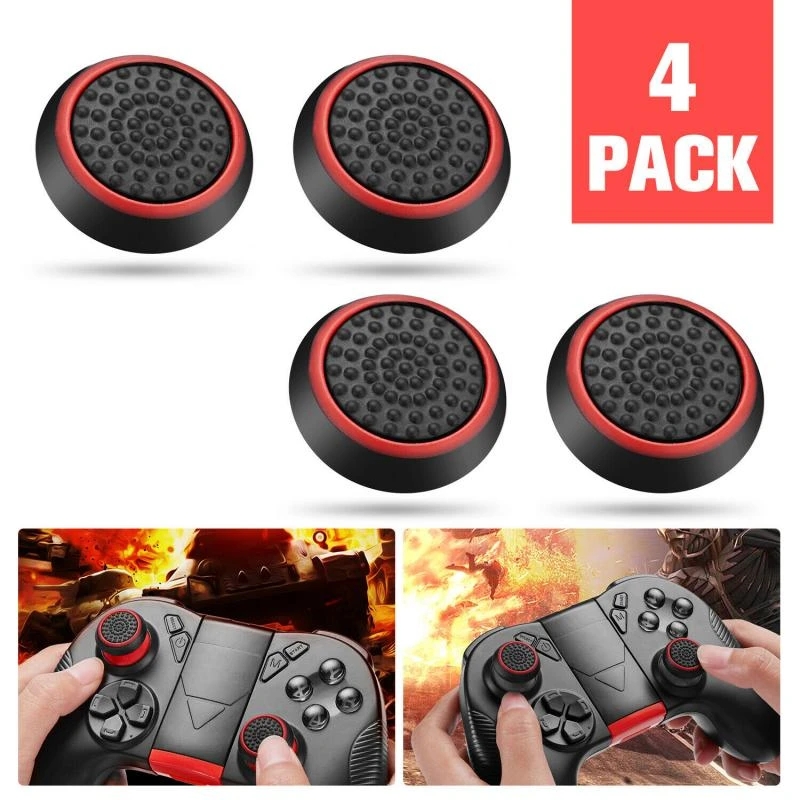 Party Games Playstation - 4PCS/10PCS Non-slip Silicone Analog Joystick Thumbstick