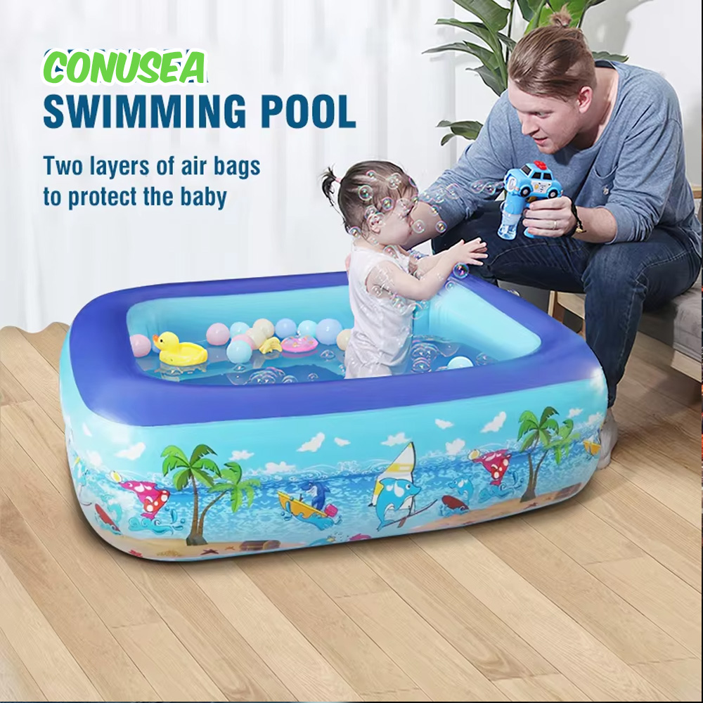 Party Games Kid Friendly - 1M Baby Inflatable Pools Swimming Pool