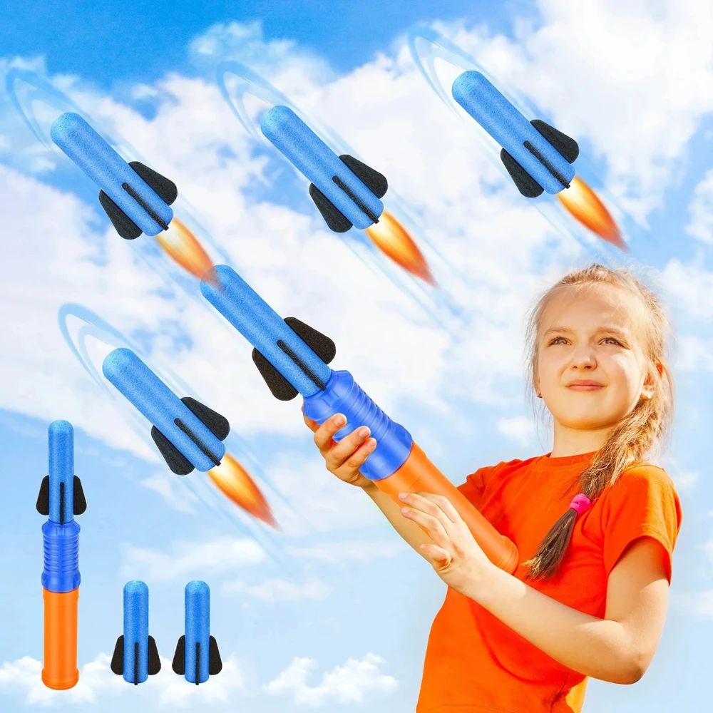 Games Garden Party - Hot Sales Hand-Propelled Rocket Launcher Toy