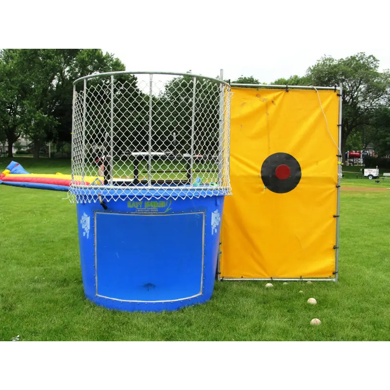 Party Games Lab - Commercial Jeux Gonflables Water Dunk Trampoline