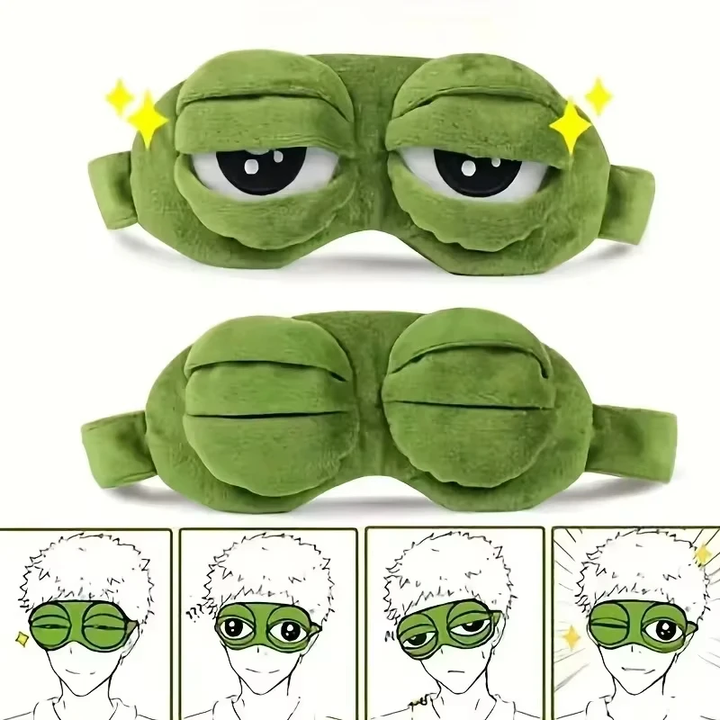 Party Games Cartoon - Frog Shaped Eye Mask Party Game