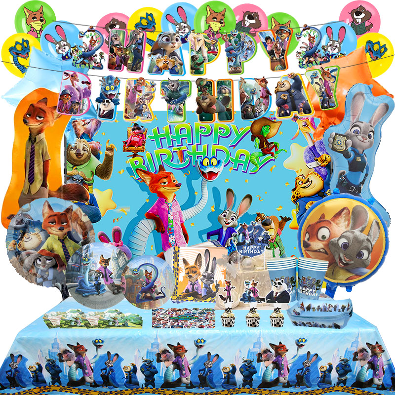 Zootopia Birthday Party Decora - Zootopia Party Games review and price