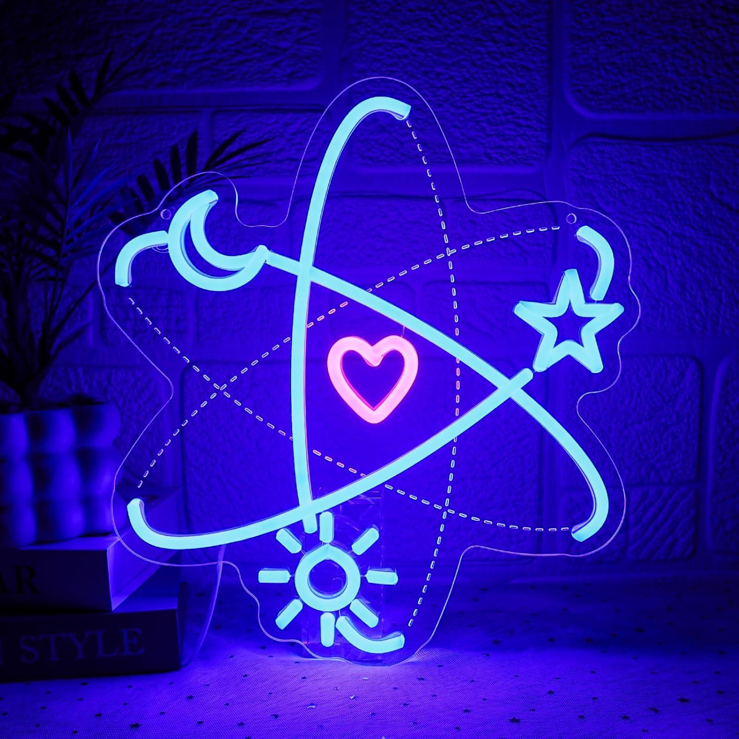 Atomic Neon Sign USB Dimmab LE - Party Games Lab review and price
