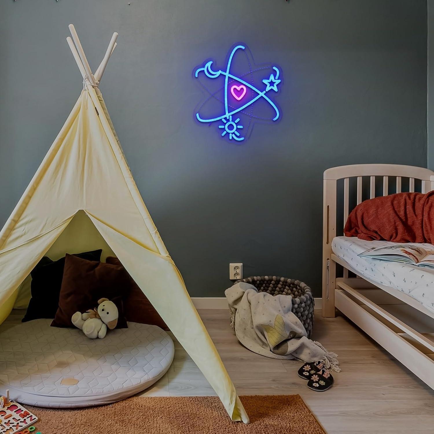 Atomic Neon Sign USB Dimmab LE - Party Games Lab review and price