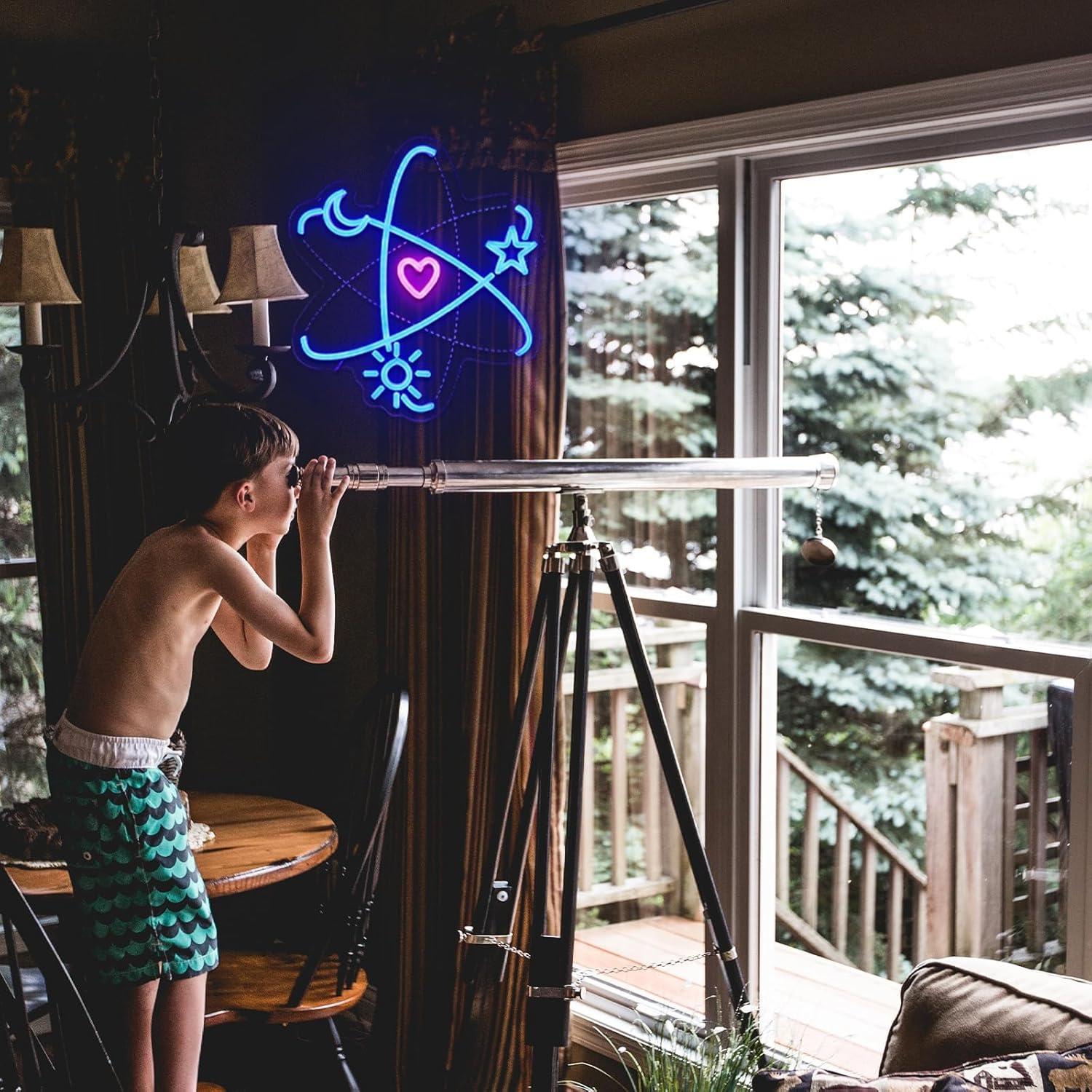 Atomic Neon Sign USB Dimmab LE - Party Games Lab review and price