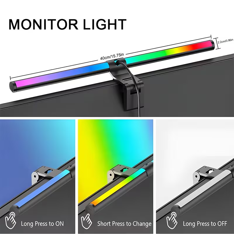 Monitor Light Bar LED Computer - Party Games On Switch review and price