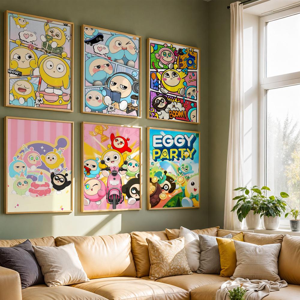 Eggy Party Game Poster HD Qual - Party Games Eggy review and price