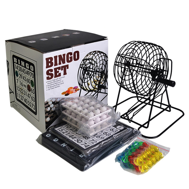 Bingo Lottery Machine Steel Bi - Party Games For Adults Large Group review and price