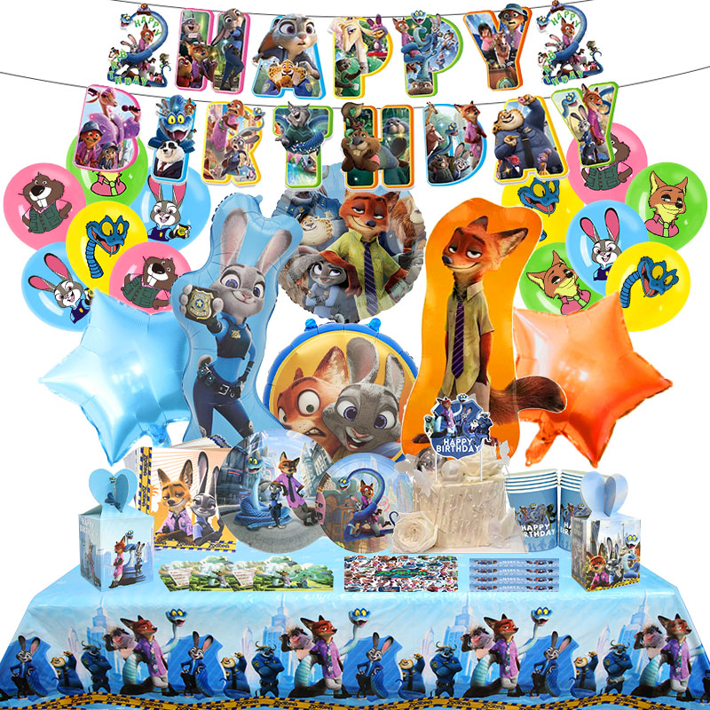 Zootopia Birthday Party Decora - Zootopia Party Games review and price