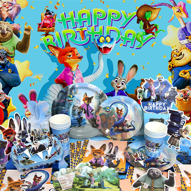 Zootopia Birthday Party Decora - Zootopia Party Games review and price