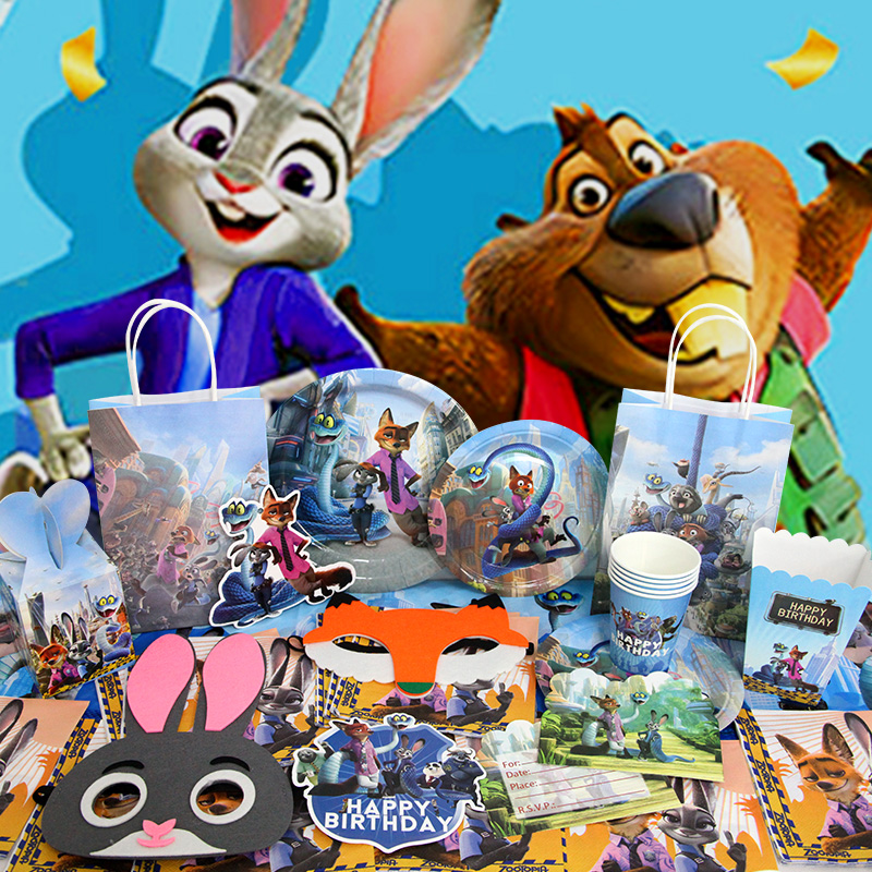 Zootopia Birthday Party Decora - Zootopia Party Games review and price