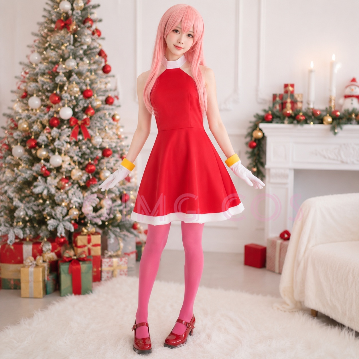 Amy Rose Cosplay Costume Adult - Party Games Groups review and price