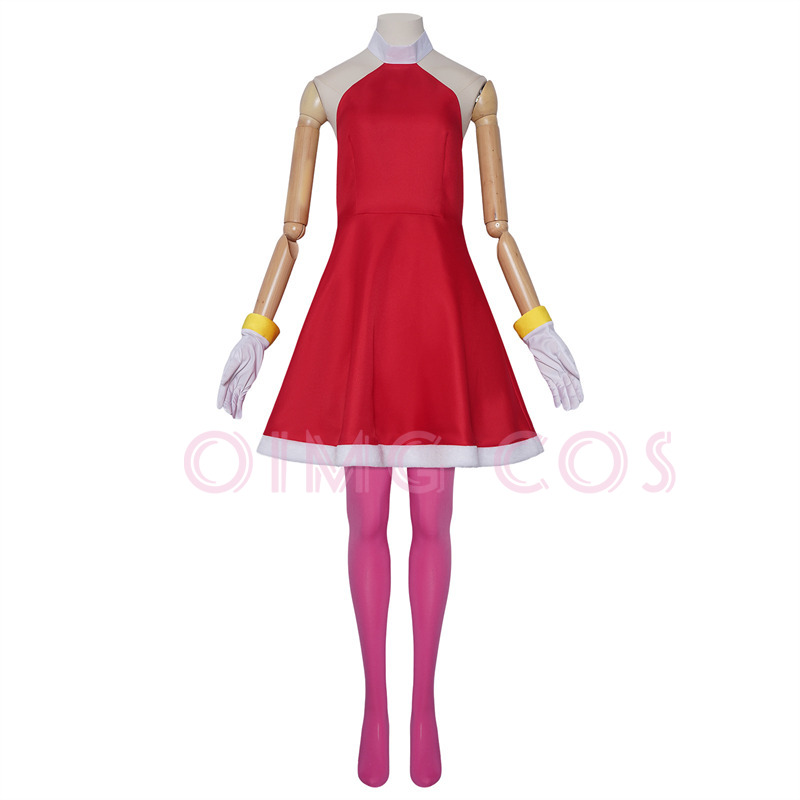 Amy Rose Cosplay Costume Adult - Party Games Groups review and price