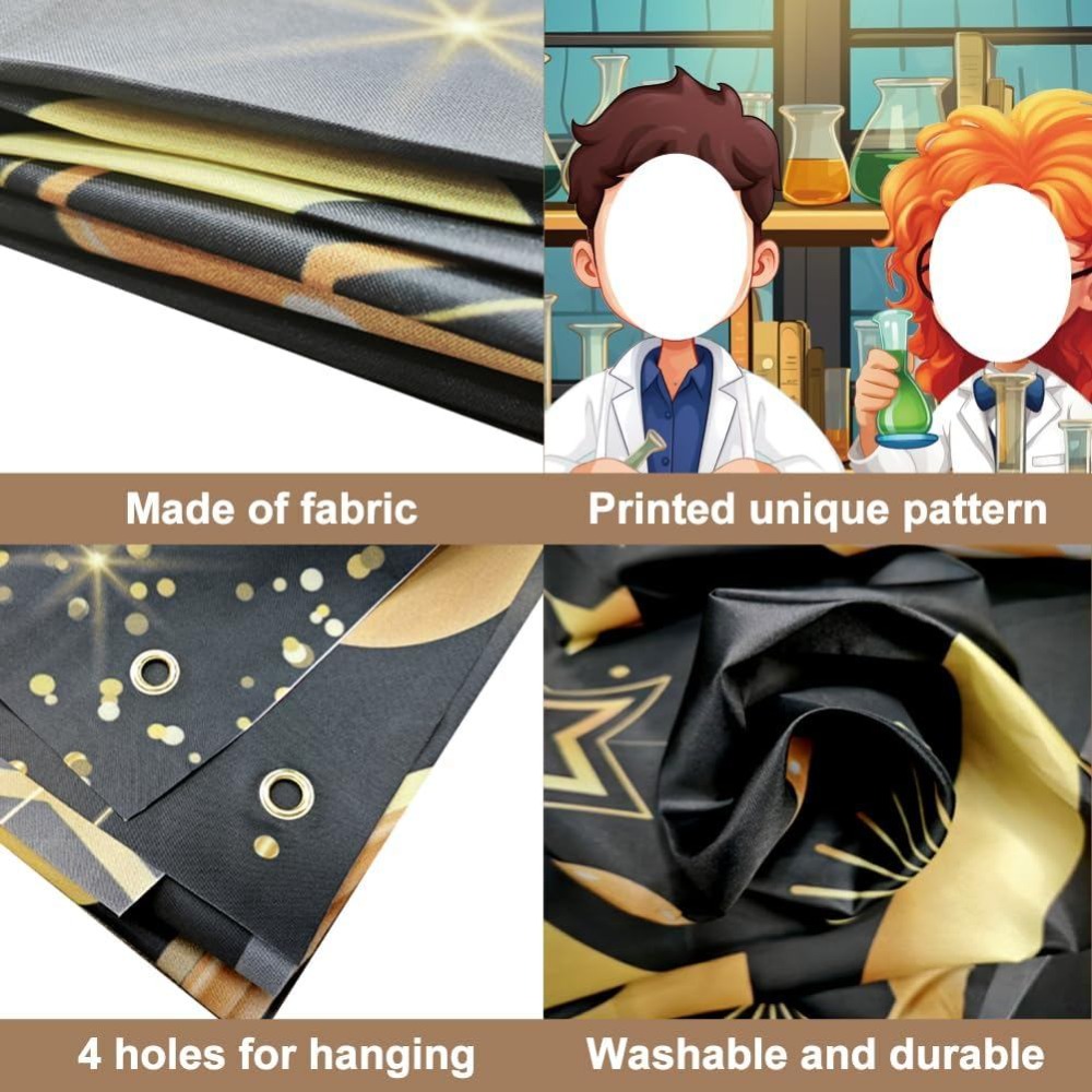 Science Party Backdrop Mad Sci - Party Games Lab review and price