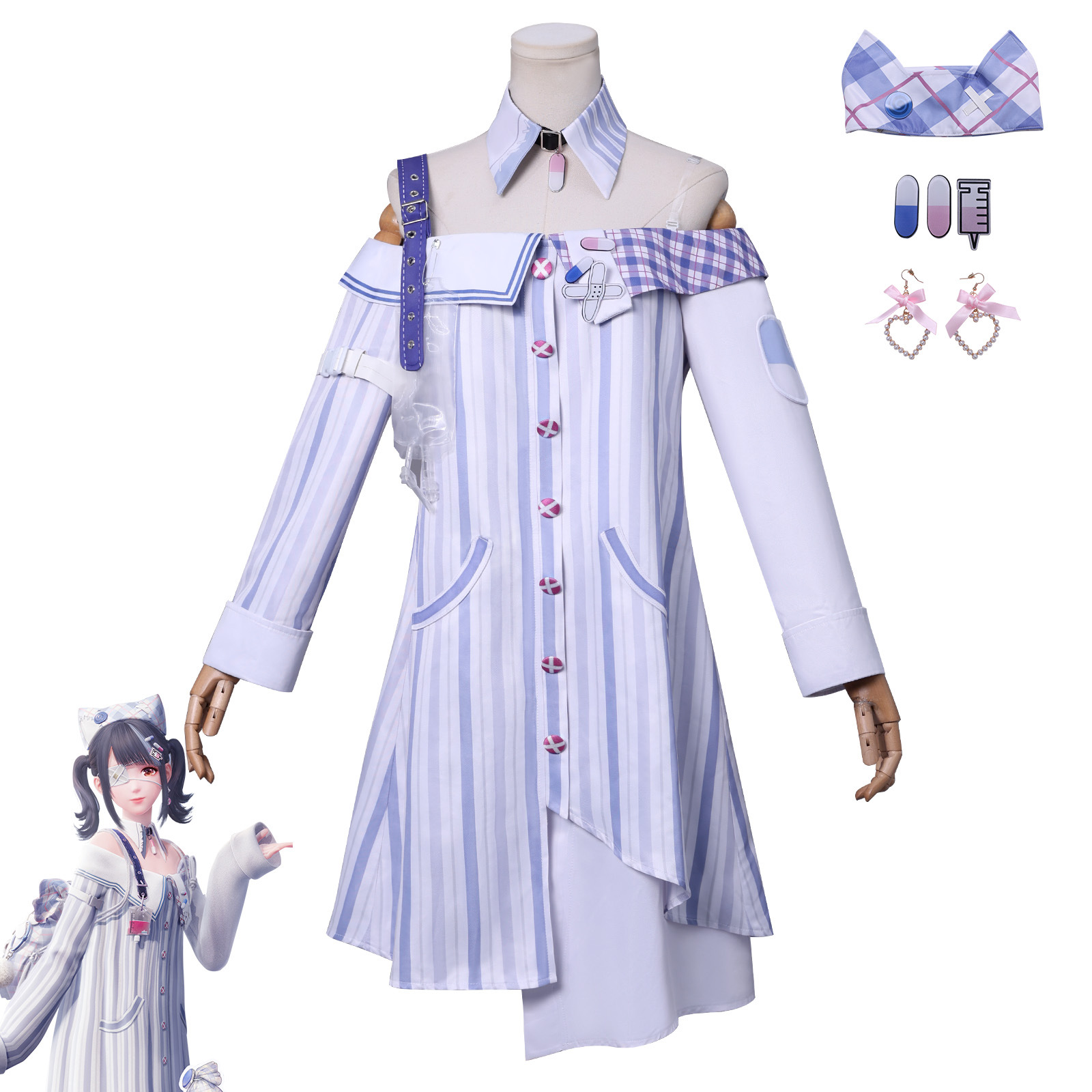 Infinity Nikki Patient Gown La - Party Games Lab review and price