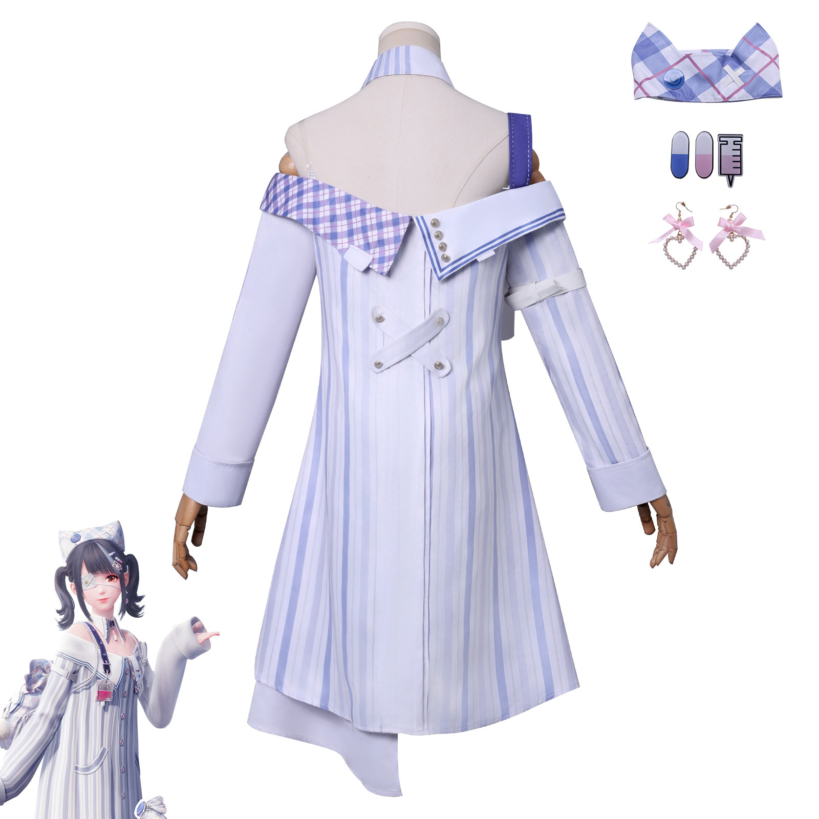 Infinity Nikki Patient Gown La - Party Games Lab review and price