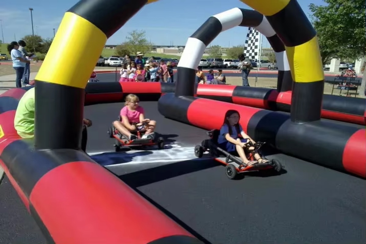 Durable Inflatable Go Kart Rac - Party Games Lab review and price