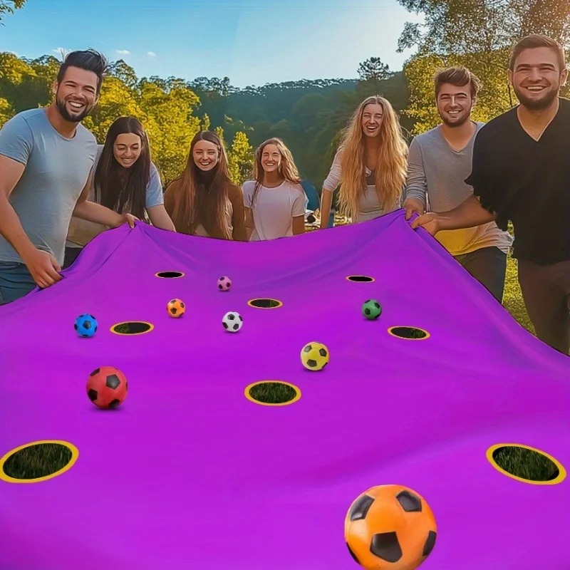Hole Mat Ball Throwing Game Ki - Party Games Groups review and price