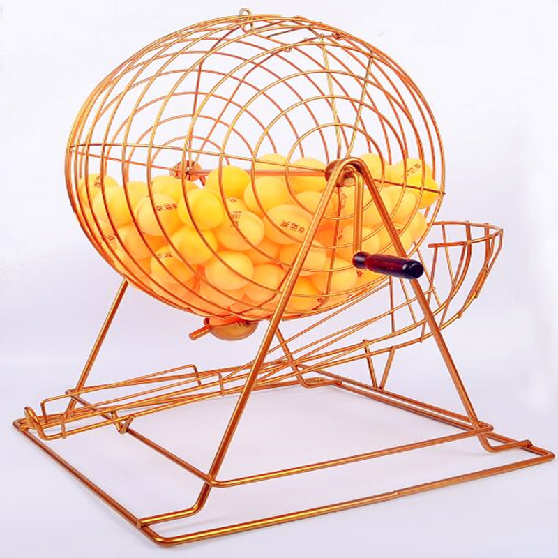 Steel Bingo Lottery Machine Ga - Party Games For Adults Large Group review and price