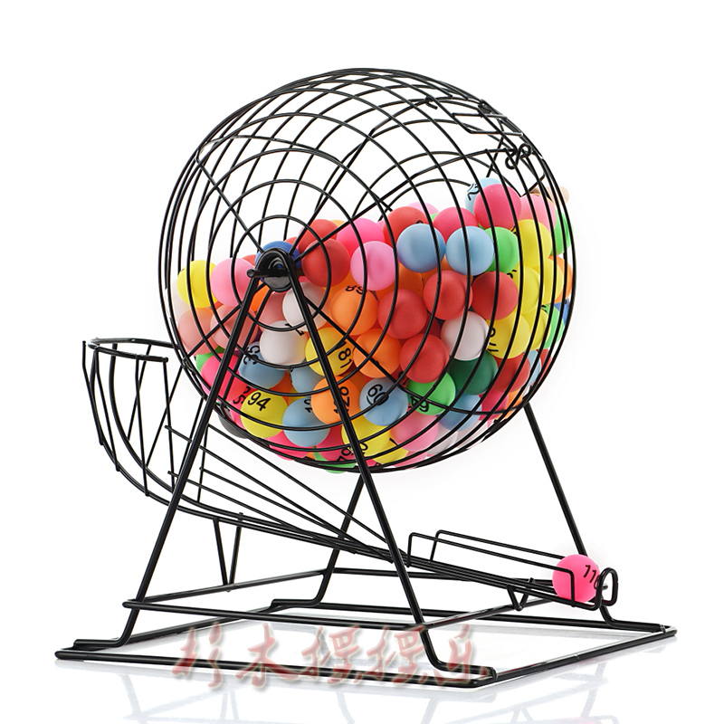 Steel Bingo Lottery Machine Ga - Party Games For Adults Large Group review and price