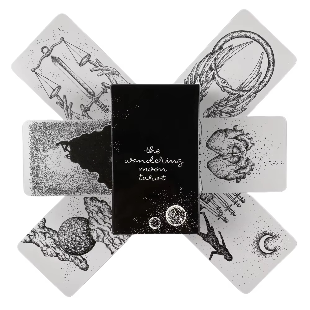 The Wandering Moon Tarot Decks - Party Games Entertainer review and price