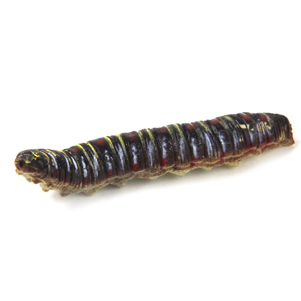 12Pcs Multicolor Plastic Worm  - Games Garden Party review and price
