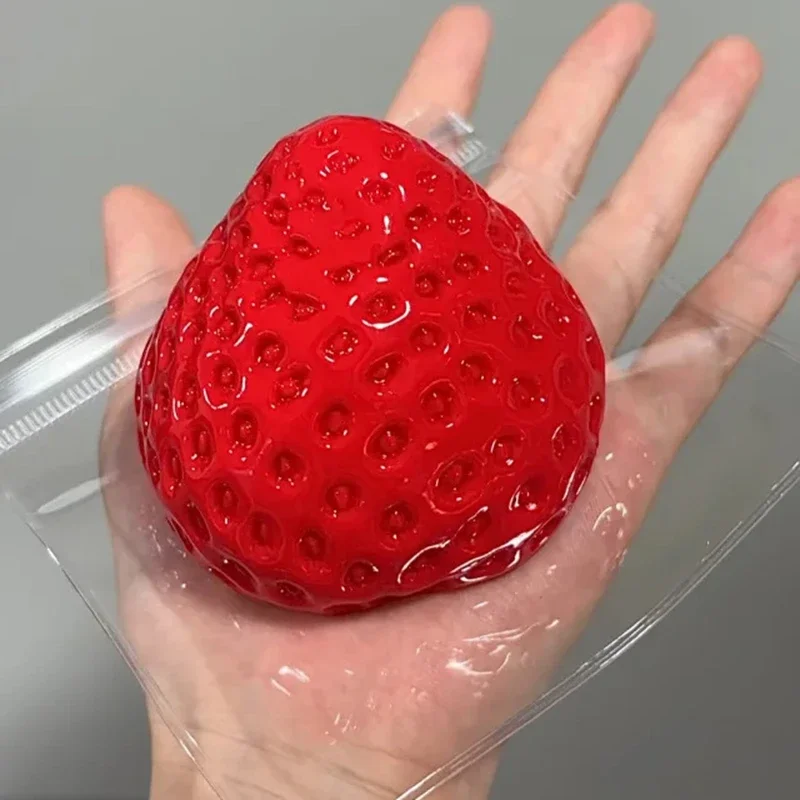 Squishy Big Strawberry Squeeze - Party Games Entertainer review and price