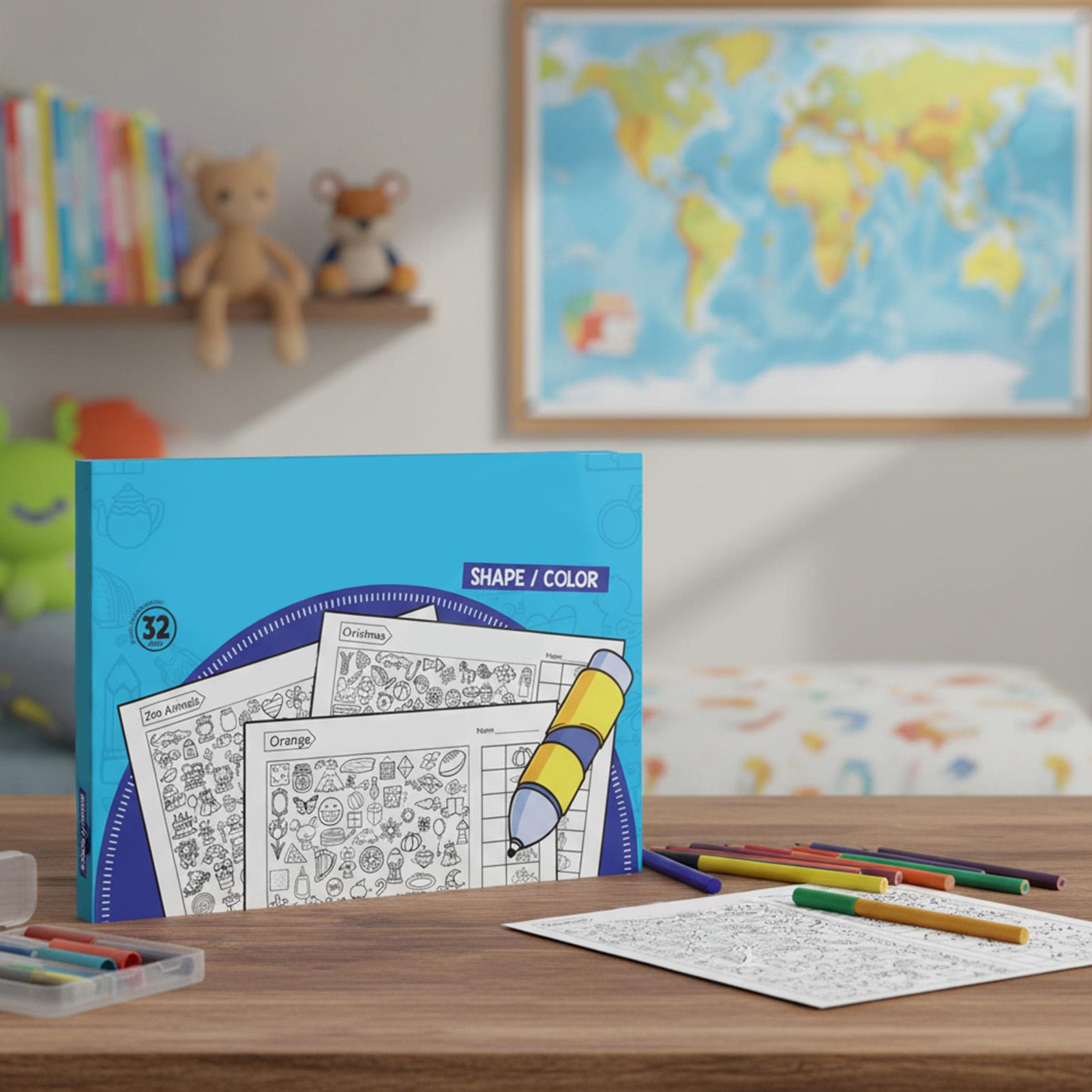 Preschool Activity Book With M - Party Games Kid Friendly review and price