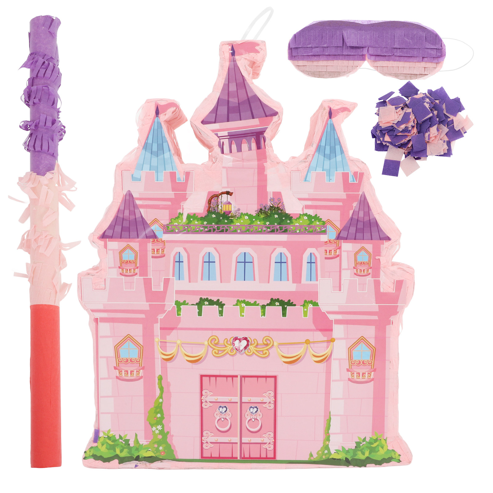 1Set Princess Castle Pinata Ha - Party Games Kids Birthday review and price