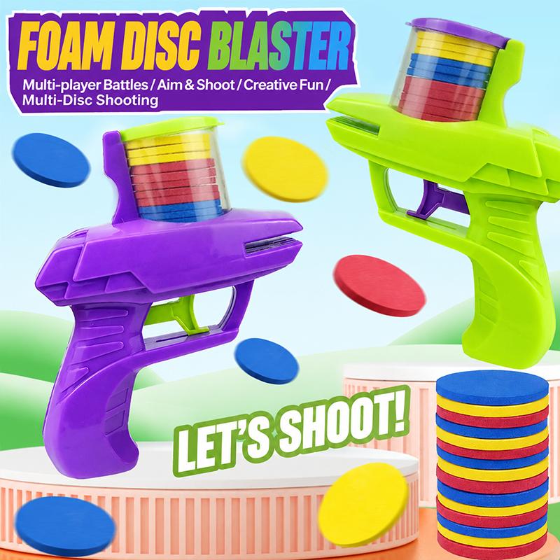 Foam Disc Blaster Toy Eco-Frie - Party Games Kid Friendly review and price