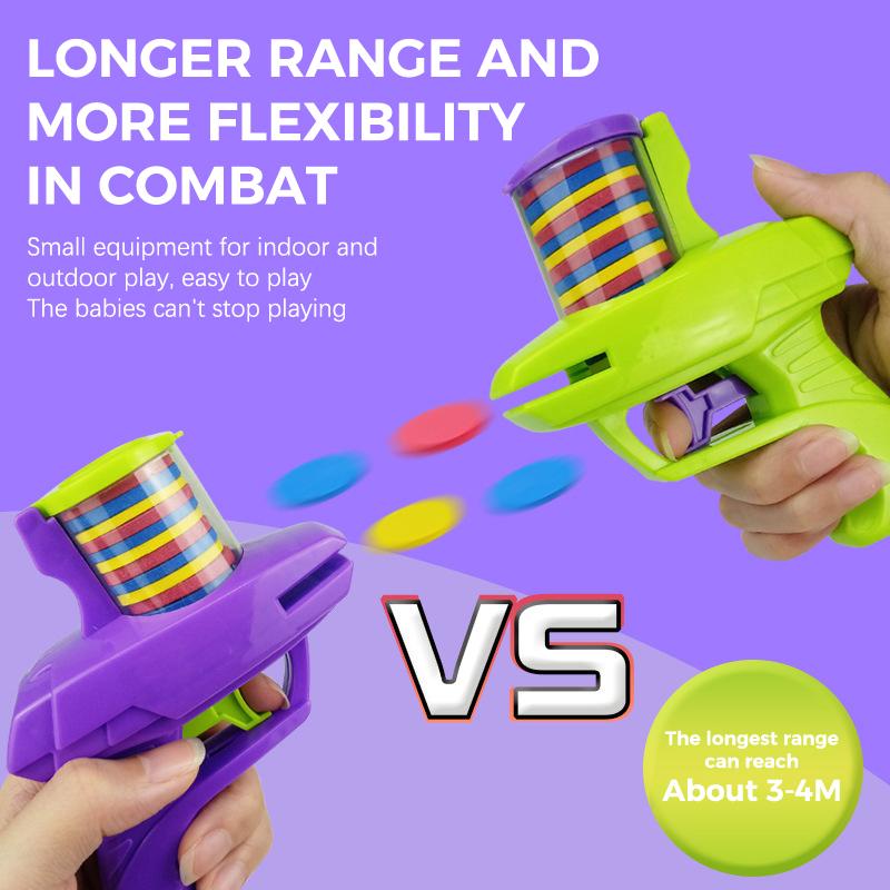 Foam Disc Blaster Toy Eco-Frie - Party Games Kid Friendly review and price