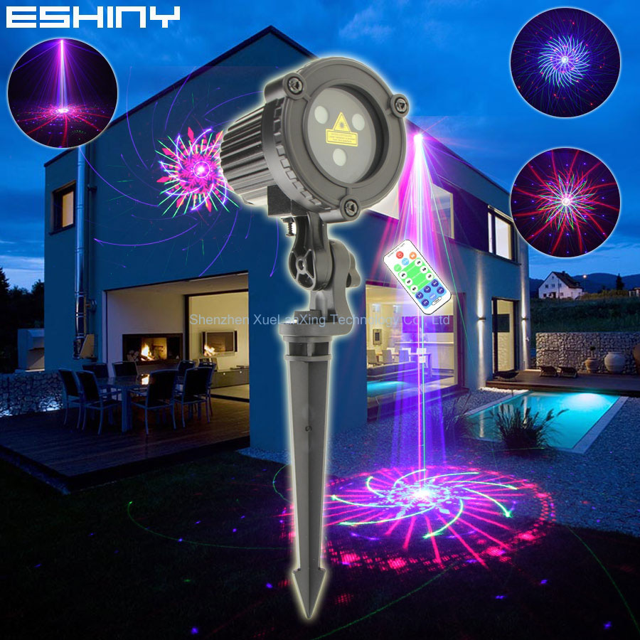 ESHINY RGB Laser Landscape Lig - Games Garden Party review and price