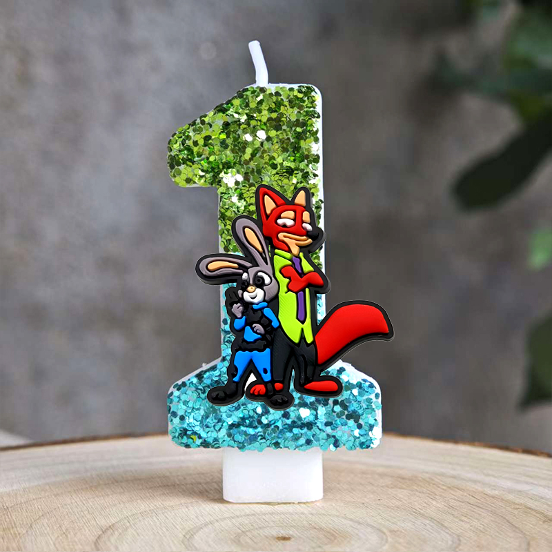Amine Zootopia Candle Number 0 - Zootopia Party Games review and price