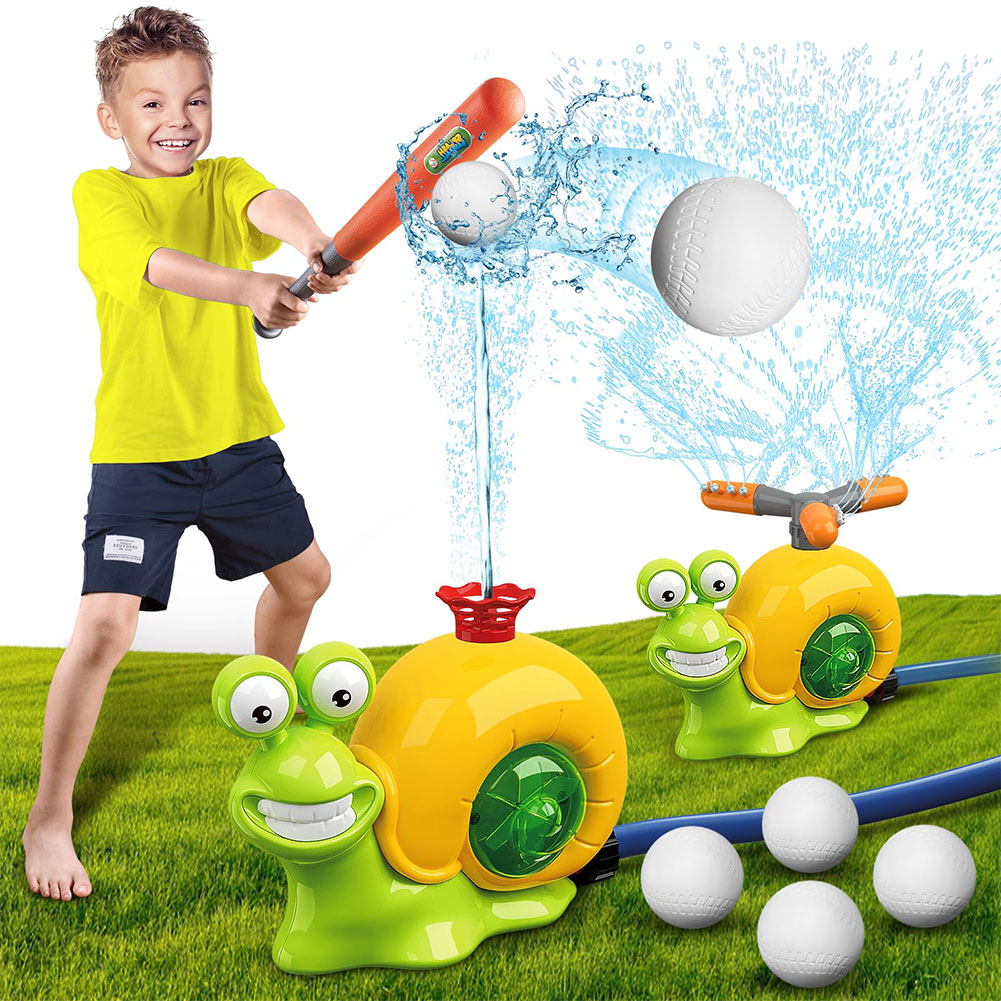 Cartoon Snail Water Sprinkler  - Games Garden Party review and price