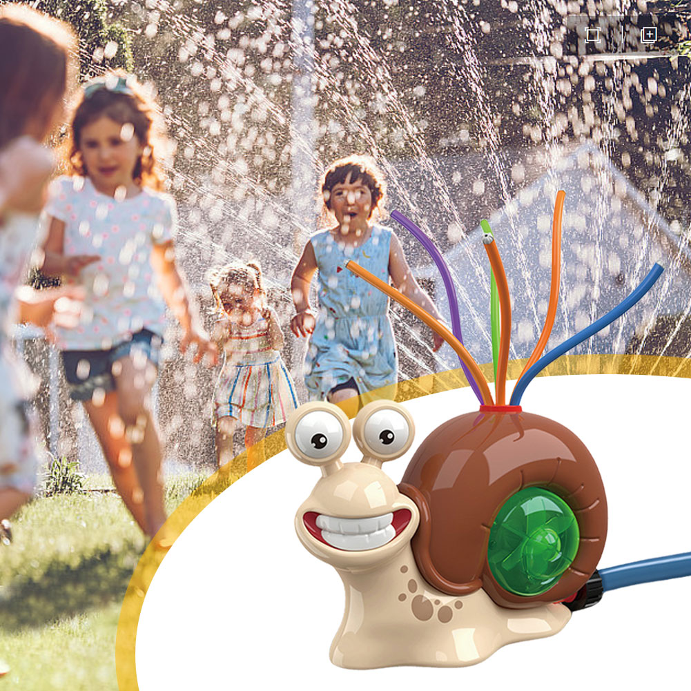 Cartoon Snail Water Sprinkler  - Games Garden Party review and price