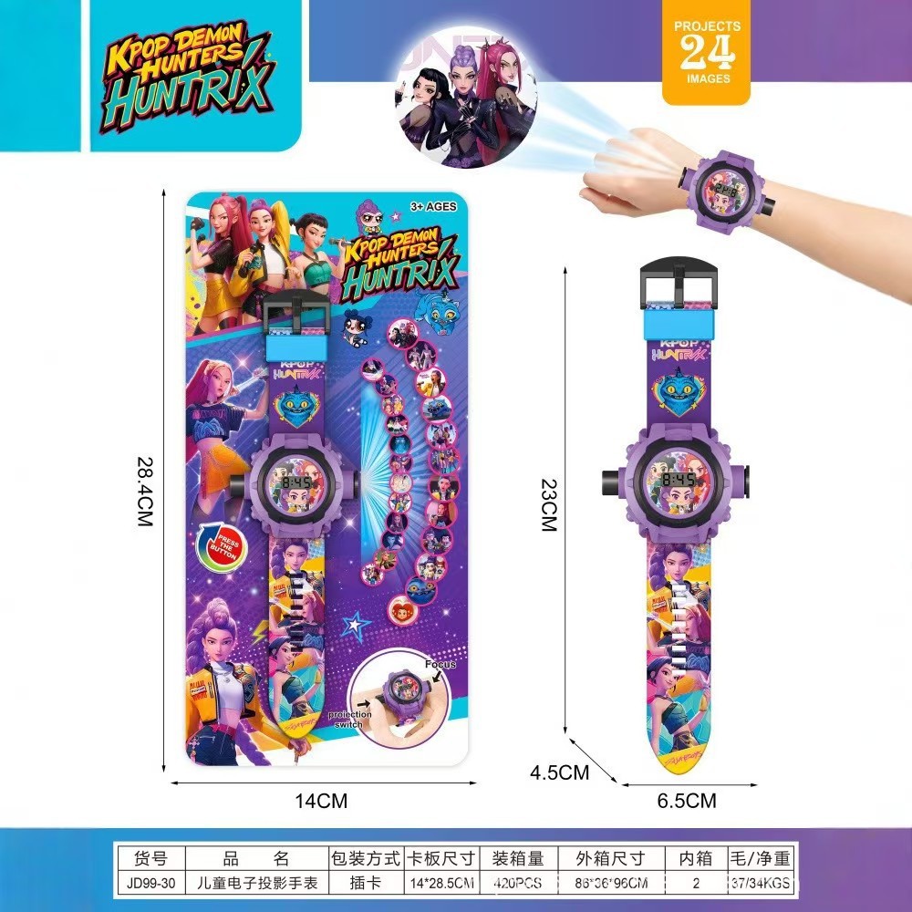 Cartoon Kids Projection Watch  - Party Games Kids Birthday review and price