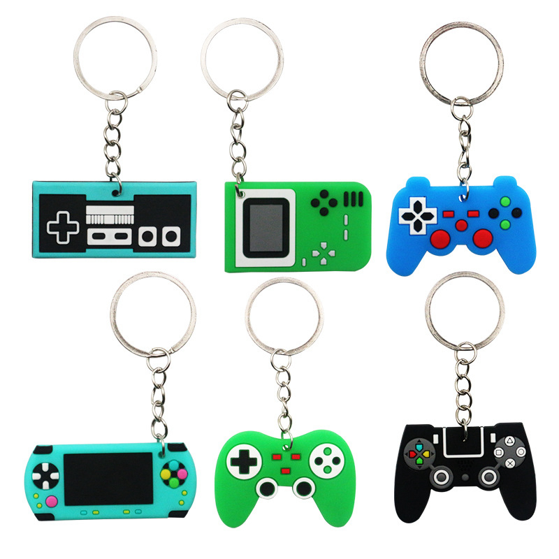 6/12PCS PVC Keychain Gamepad G - Party Games On Switch review and price