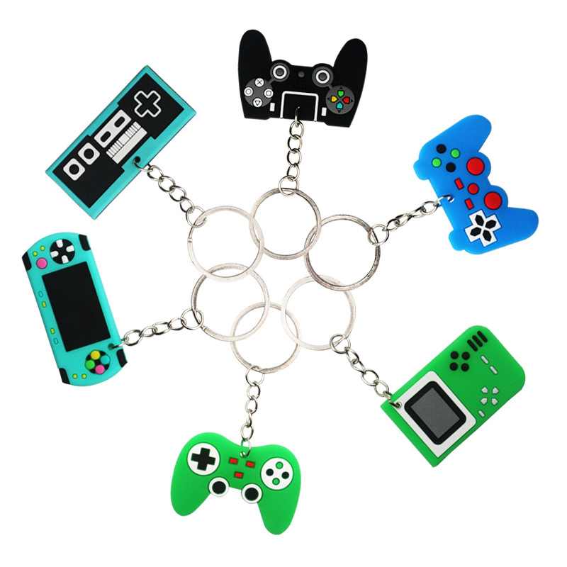 6/12PCS PVC Keychain Gamepad G - Party Games On Switch review and price