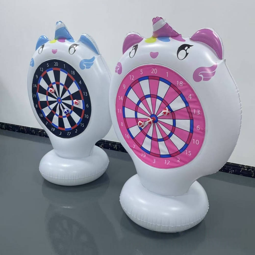 Inflatable Unicorn Throwing Ga - Games Garden Party review and price