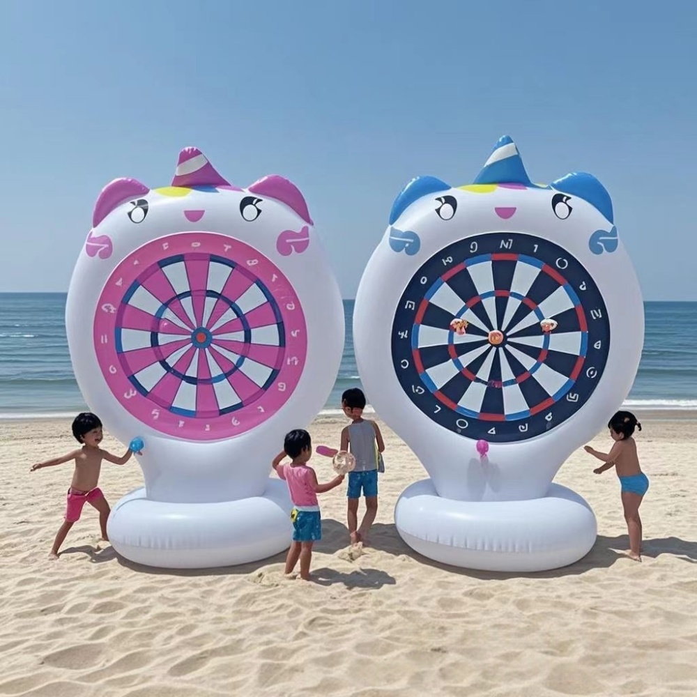 Inflatable Unicorn Throwing Ga - Games Garden Party review and price