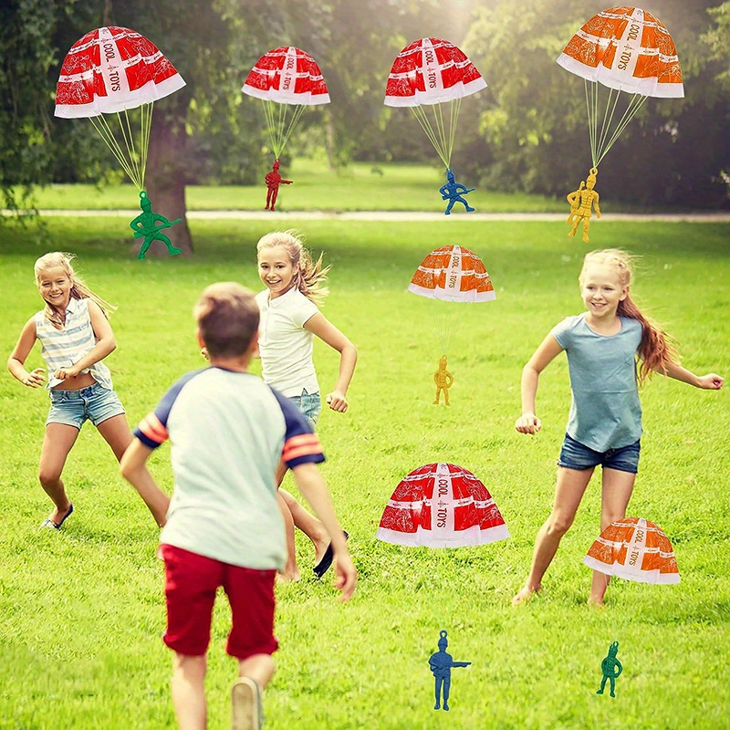 10/100pcs Parachute Toys for K - Party Games Ideas For Kids review and price