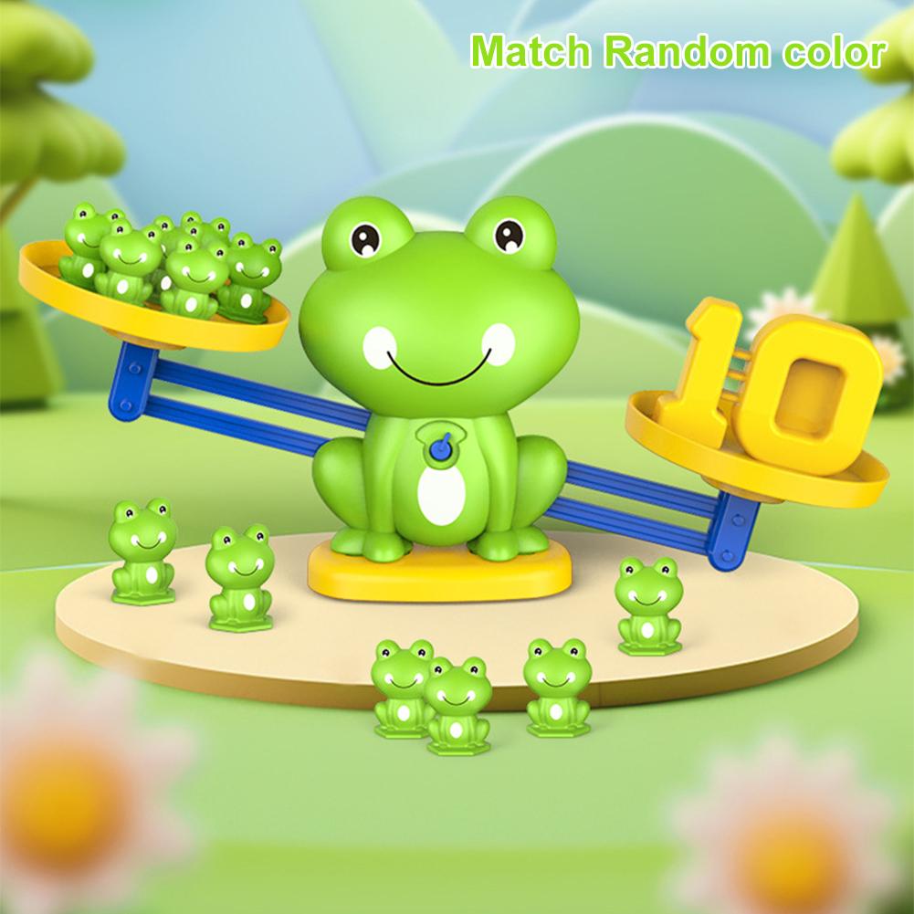 1Set Frog Balance Scale Cards  - Party Games Kids Birthday review and price