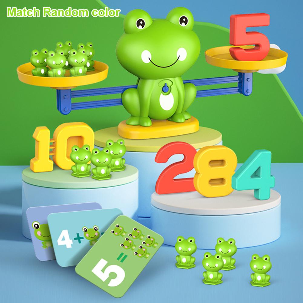 1Set Frog Balance Scale Cards  - Party Games Kids Birthday review and price