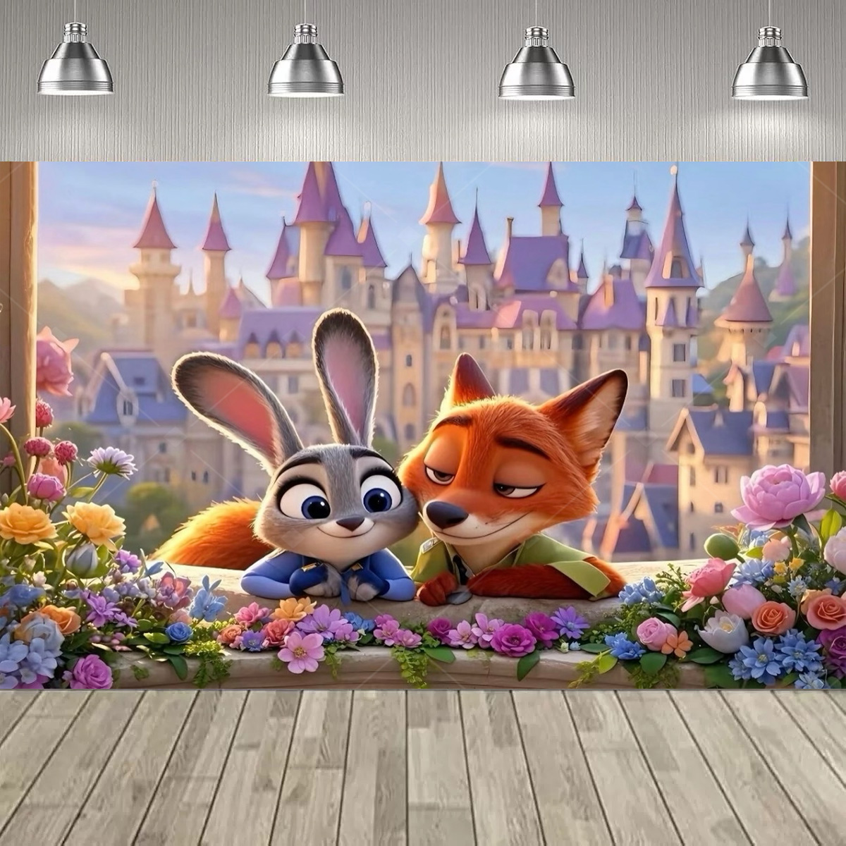 Cartoon Zootopia Party Decorat - Zootopia Party Games review and price