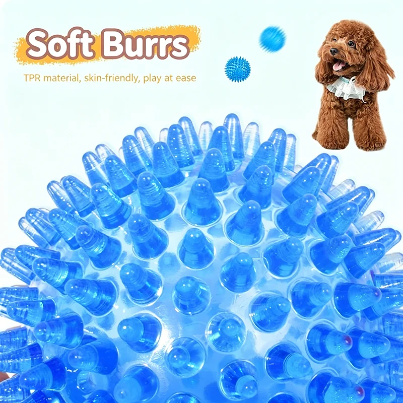 TPR Squeaky Spiked Dog Ball Ch - Spike Ball Game review and price