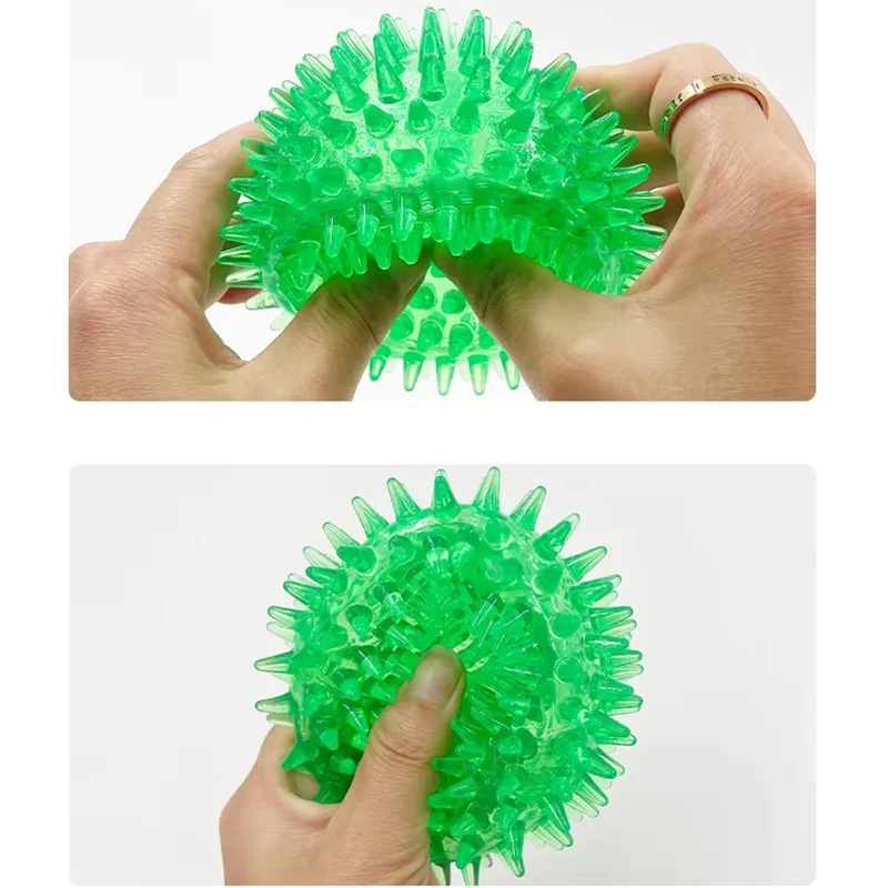 TPR Squeaky Spiked Dog Ball Ch - Spike Ball Game review and price