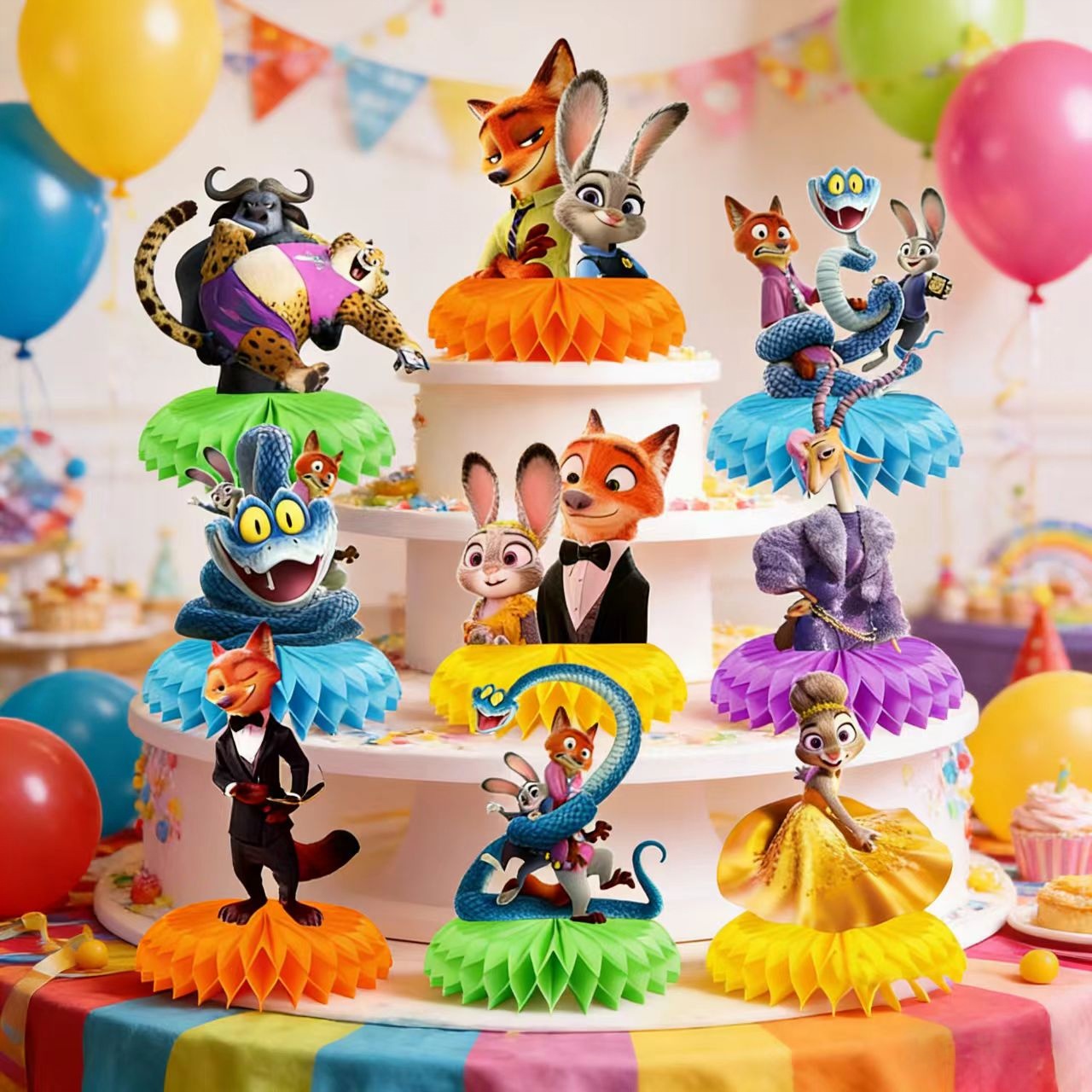 Zootopia Judy Honeycomb Deskto - Zootopia Party Games review and price