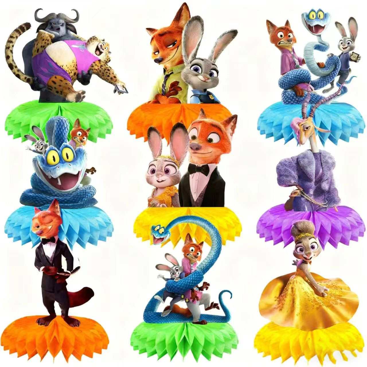 Zootopia Judy Honeycomb Deskto - Zootopia Party Games review and price