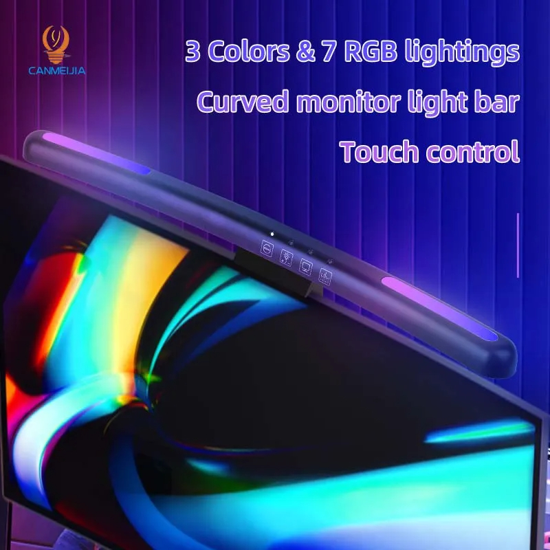 Curved LED Monitor Light Bar U - Party Games On Switch review and price